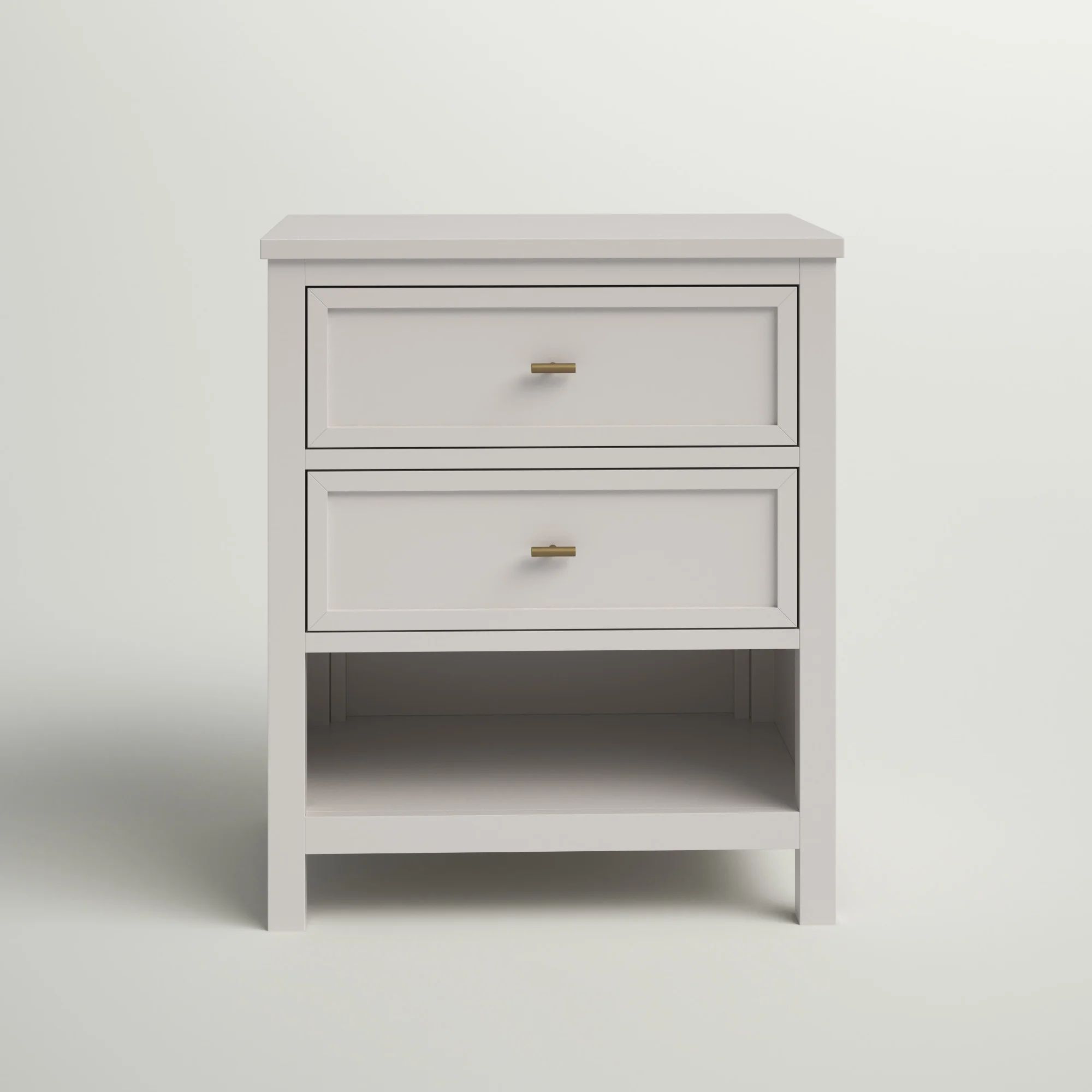 Kowalsky Solid + Manufactured Wood Nightstand | Wayfair North America