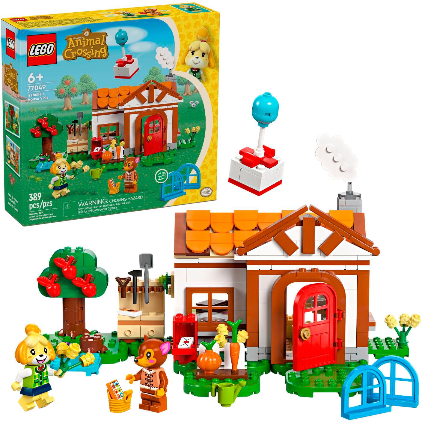 LEGO Animal Crossing Isabelle’s House Visit Video Game Toy 77049 6471349 - Best Buy | Best Buy U.S.
