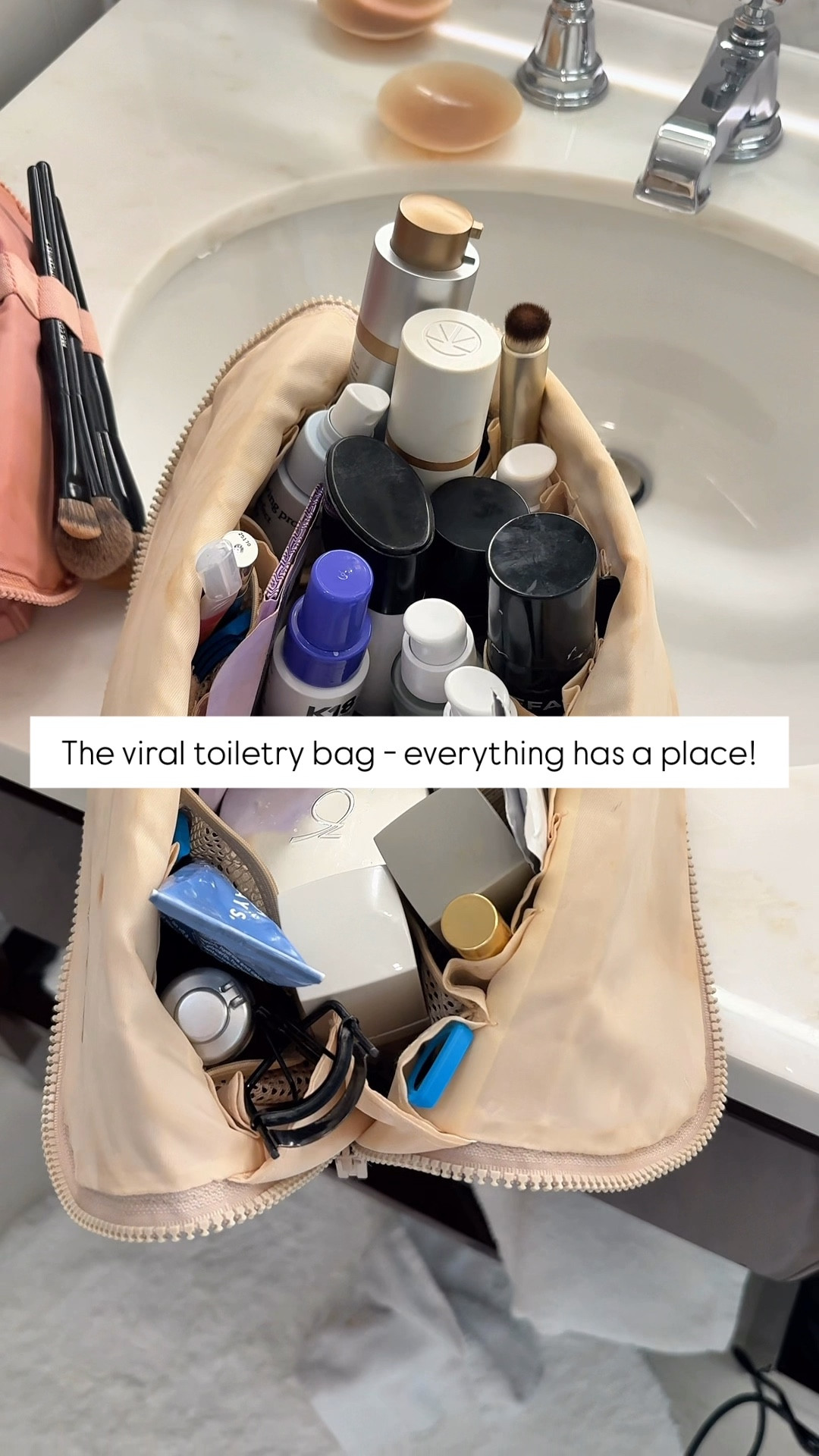 I love these vertical toiletry bags! Everything has a place! Travel must haves. Travel necessities.

#LTKmomlife #LTKTravel #LTKBeauty