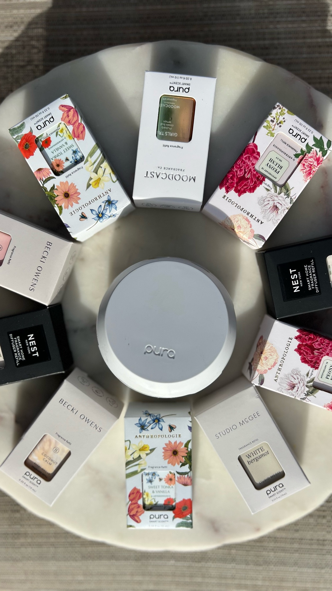 I love @Pura ! We’re using these smart home fragrances since 2022. Here are my favorite scents. Spring is here!! Anthropologie Peony Blush | Nest Wild Mint & Eucalyptus 

#LTKHome #LTKstorytime #LTKSeasonal