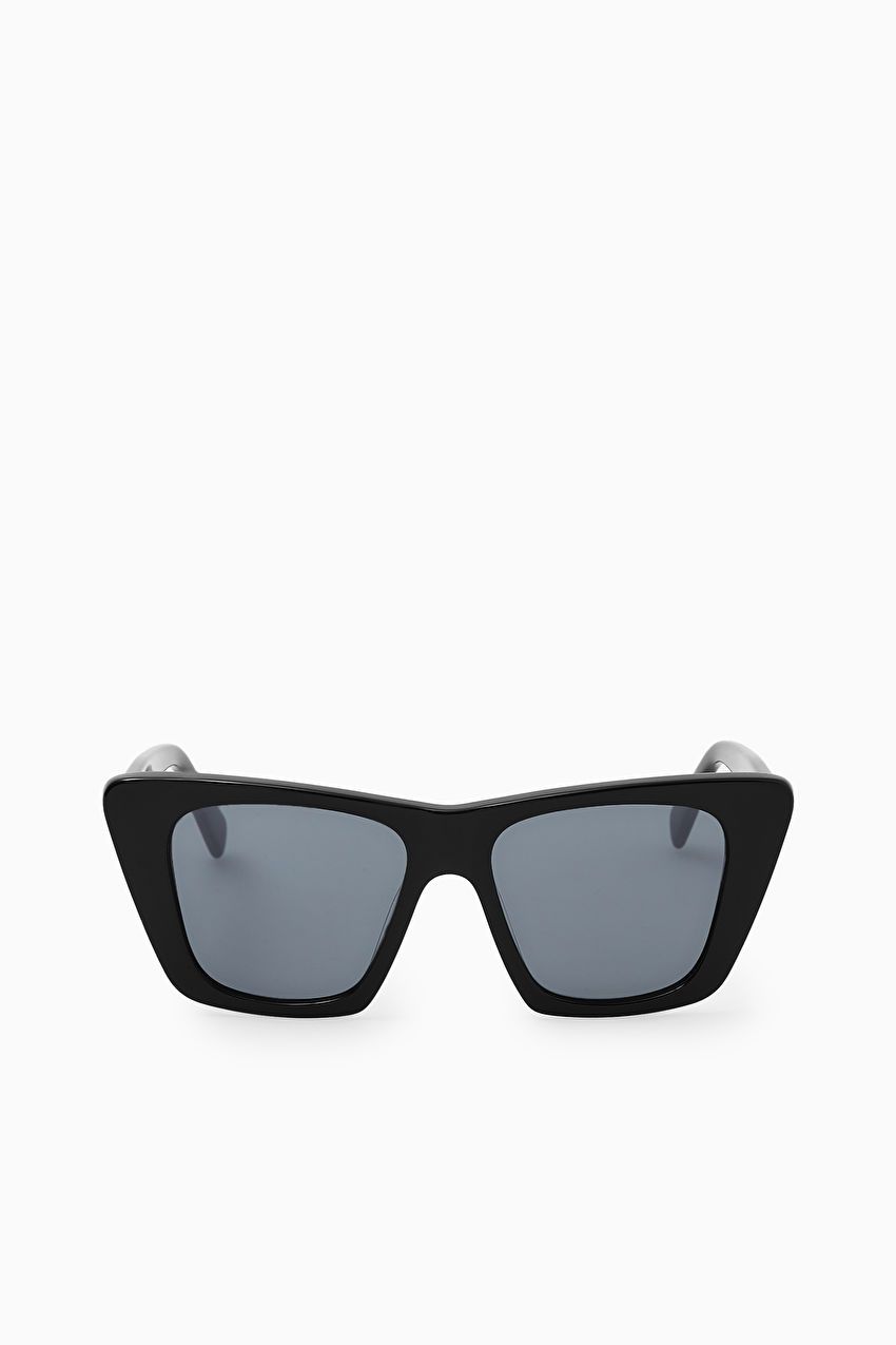 OVERSIZED CAT-EYE SUNGLASSES - BLACK - Sunglasses - COS | COS (US)