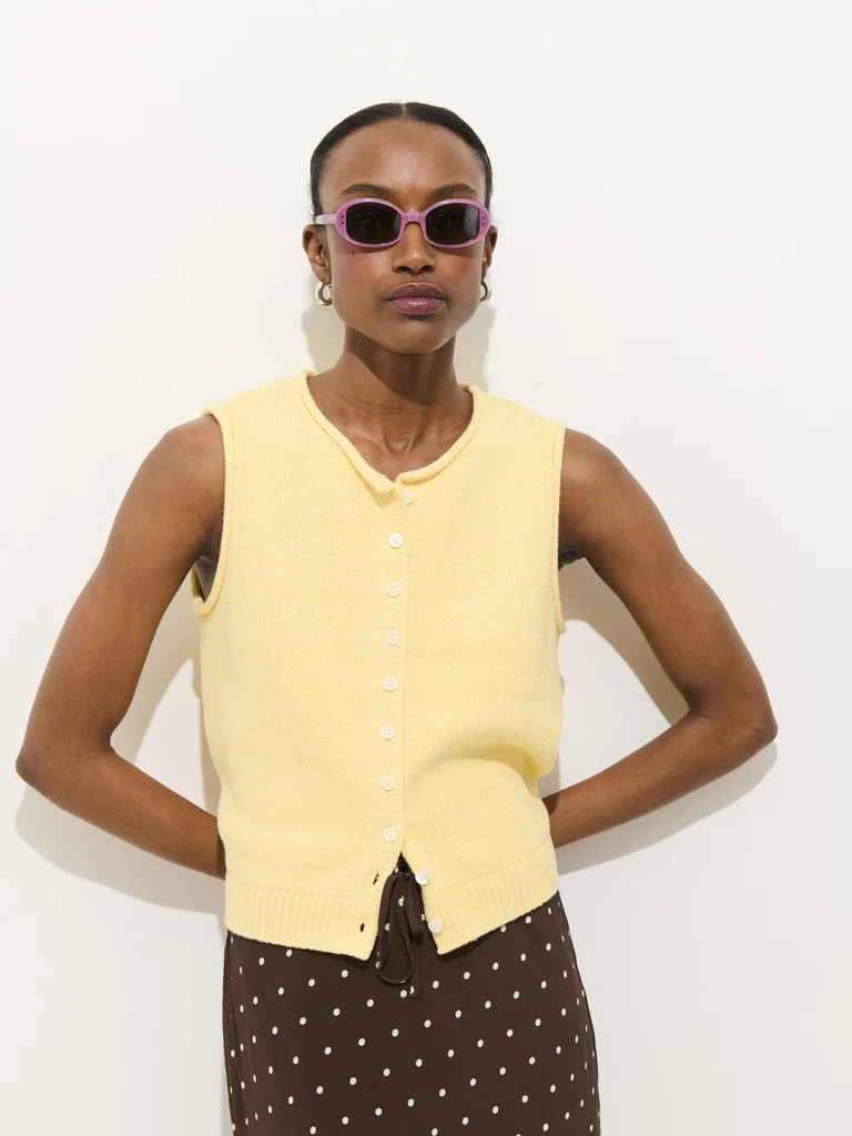 Taylor Vest in Cotton | Alex Mill