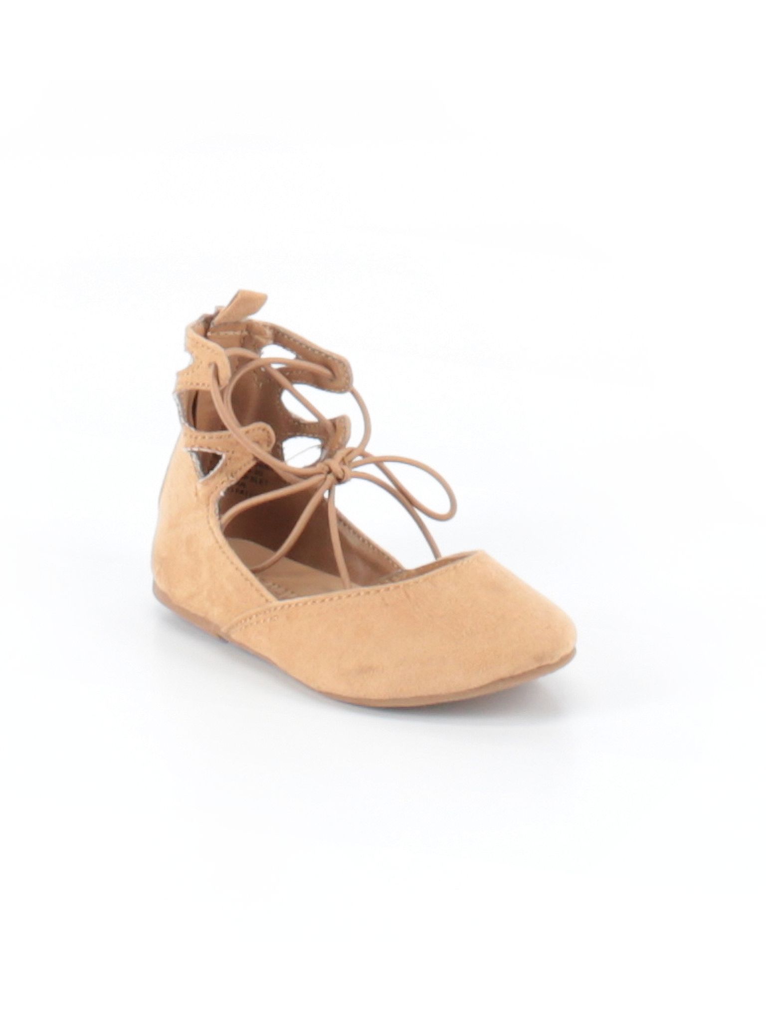 Old Navy Flats Size 6: Tan Girls Shoes - 34338208 | thredUP