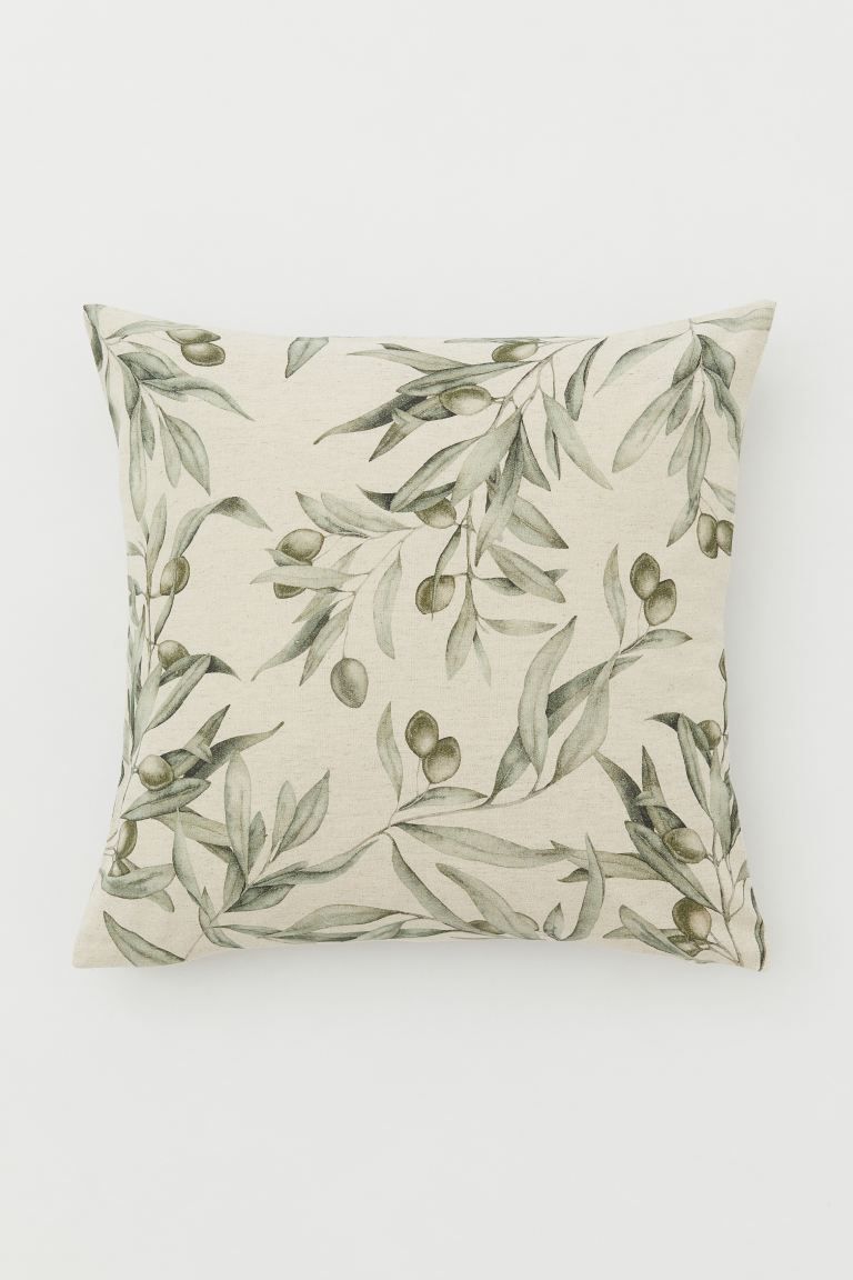 Linen-blend Cushion Cover | H&M (US + CA)