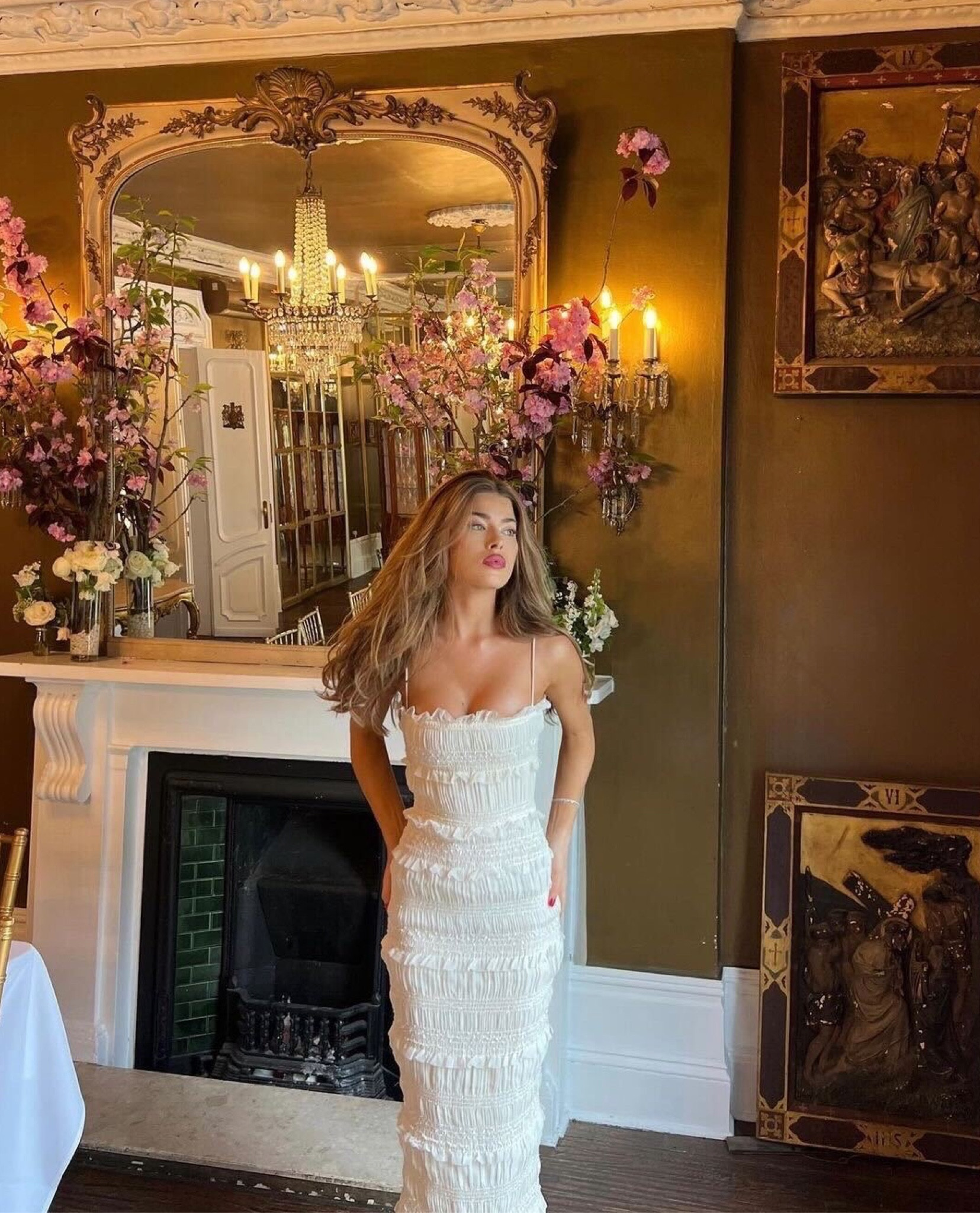White ruffle maxi dress, holiday inspo, summer outfit, PLT, ASOS, Boohoo, evening dress, dressy formal outfit 

#LTKSeasonal #LTKeurope #LTKstyletip
