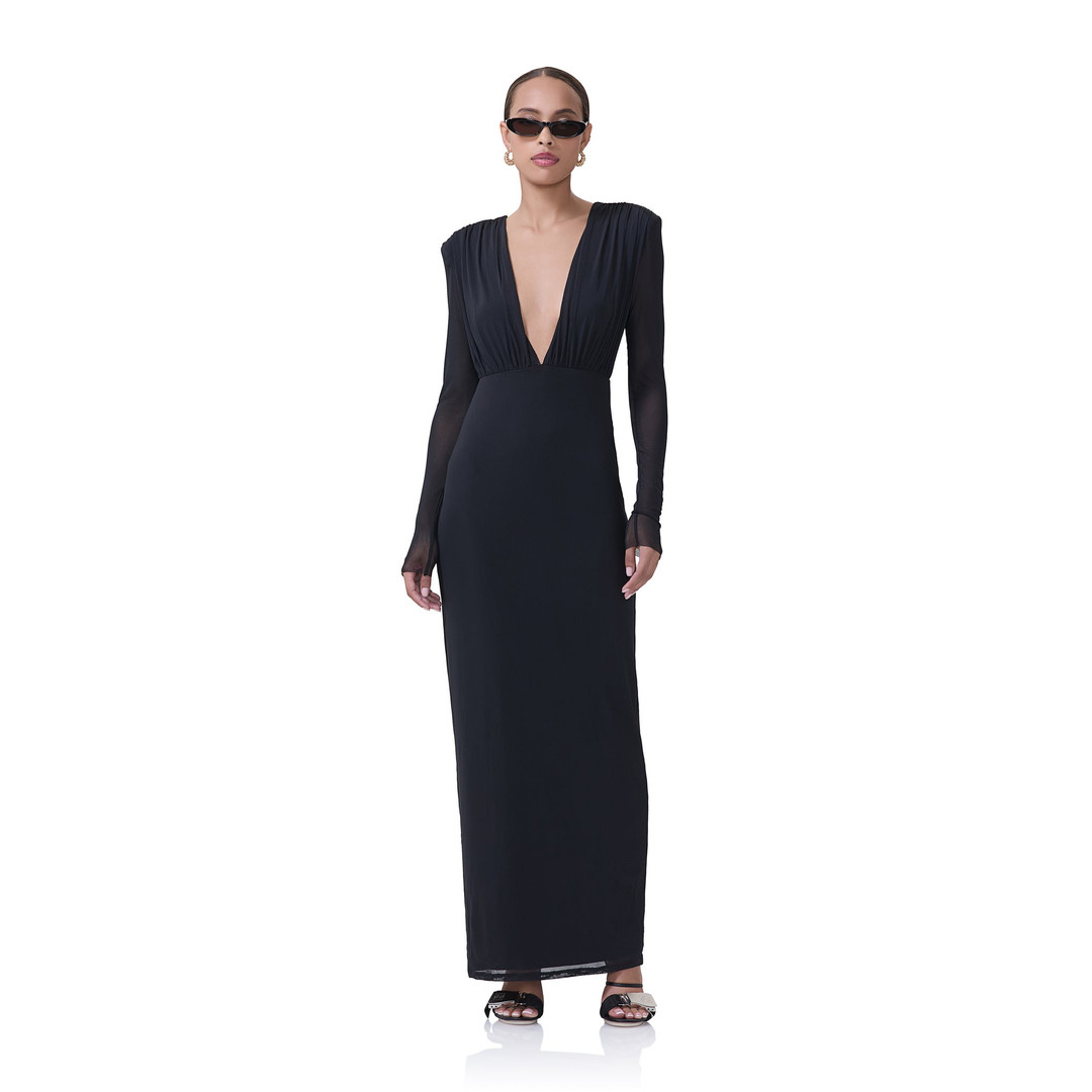 Kay Dress - Noir | ShopAFRM