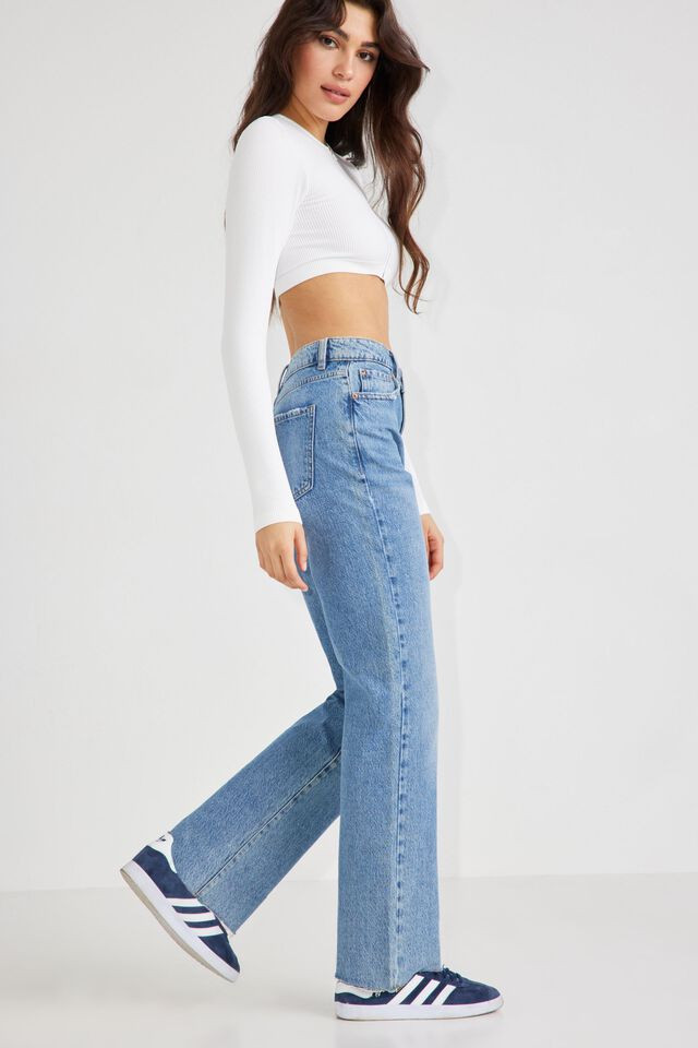 '90s Straight Jean - Beta Blue | Garage Clothing