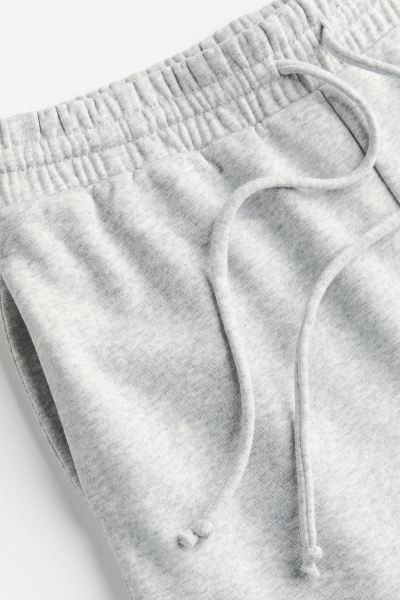 Wide sweatpants - Light grey marl - Ladies | H&M GB | H&M (UK, MY, IN, SG, PH, TW, HK)