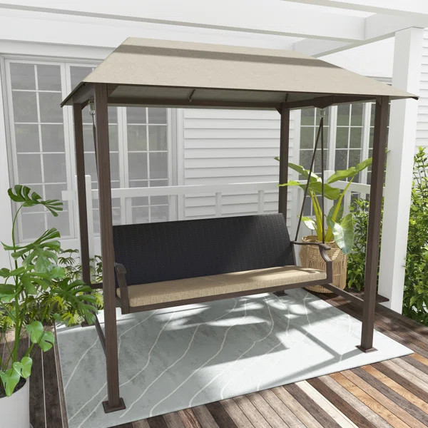 Adelicia Porch Swing with Canopy | Wayfair North America