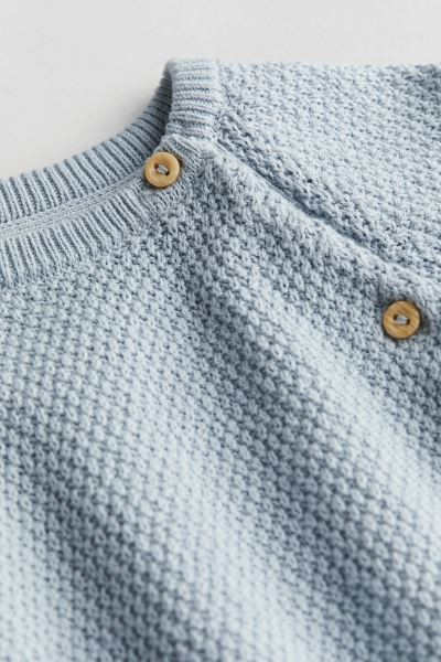 2-piece Cotton Set - Dusty blue - Kids | H&M US | H&M (US + CA)