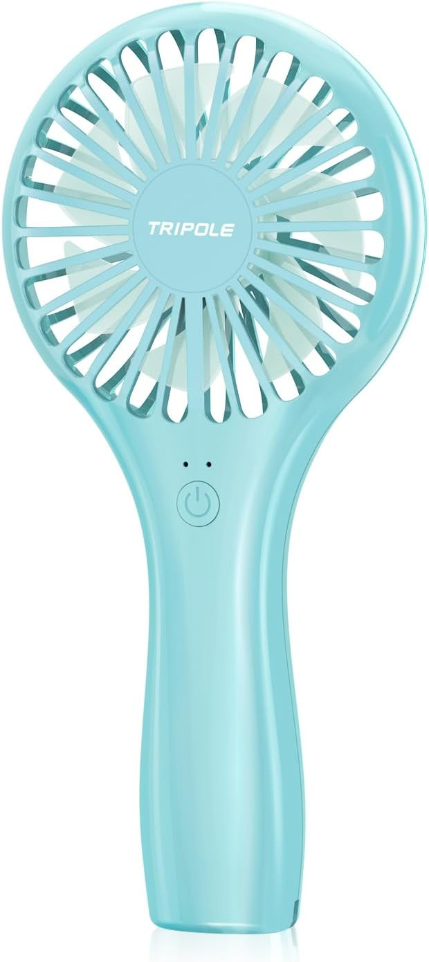 TriPole Mini Handheld Fan Battery Operated Small Personal Portable Fans Speed Adjustable USB Rech... | Amazon (US)