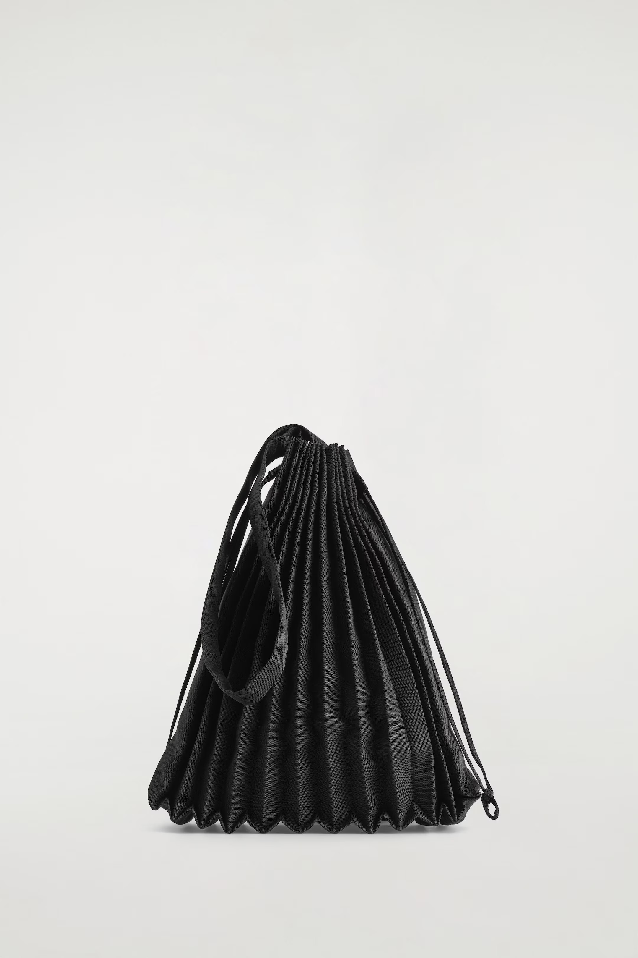 ACCORDION TOTE BAG - CANVAS - BLACK | COS (EU)