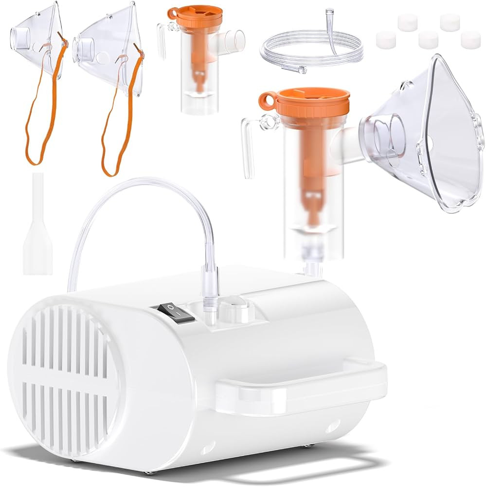 Portable Nebulizer Machine for Adults and Kids, Professional Handheld Inhaler Mist Breathing Comp... | Amazon (US)