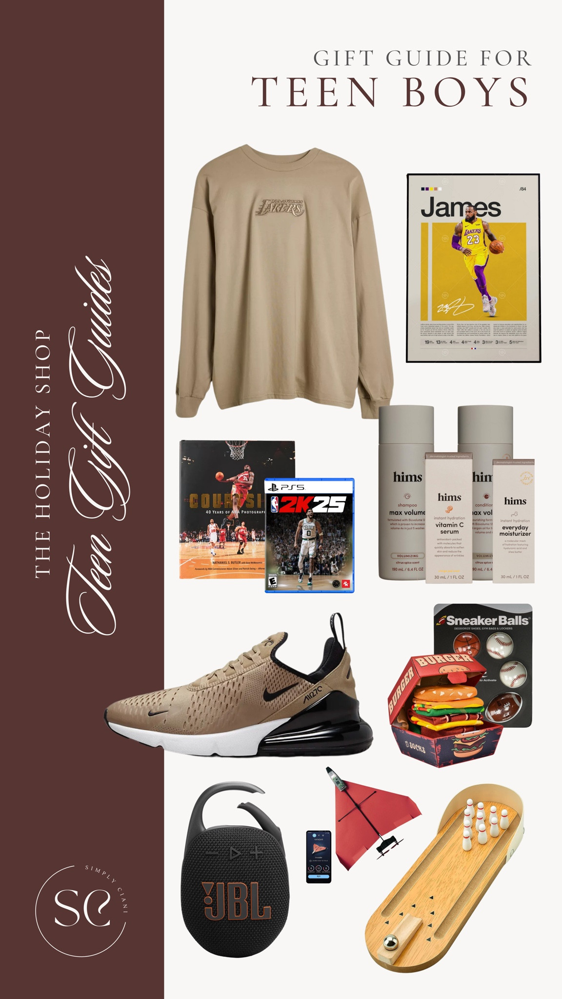 Gift Guide for Teen Boys 

#giftguide #teenboy #teenboygiftguide #giftguideforteenboy #giftsforteenboys #teenboygifts #teengifts

#LTKMens #LTKGiftGuide #LTKActive