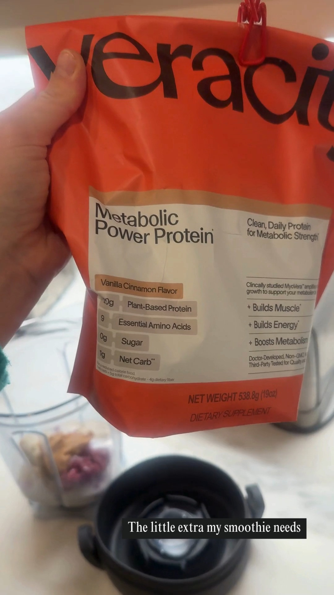 My little vanilla favorite lately 🤍 I love how easy it is to add Veracty Metabolic Protein to my routine—and the vanilla flavor is so good. Simple, easy, and actually enjoyable! 

 #LTKfitnessgoals #LTKselfcare