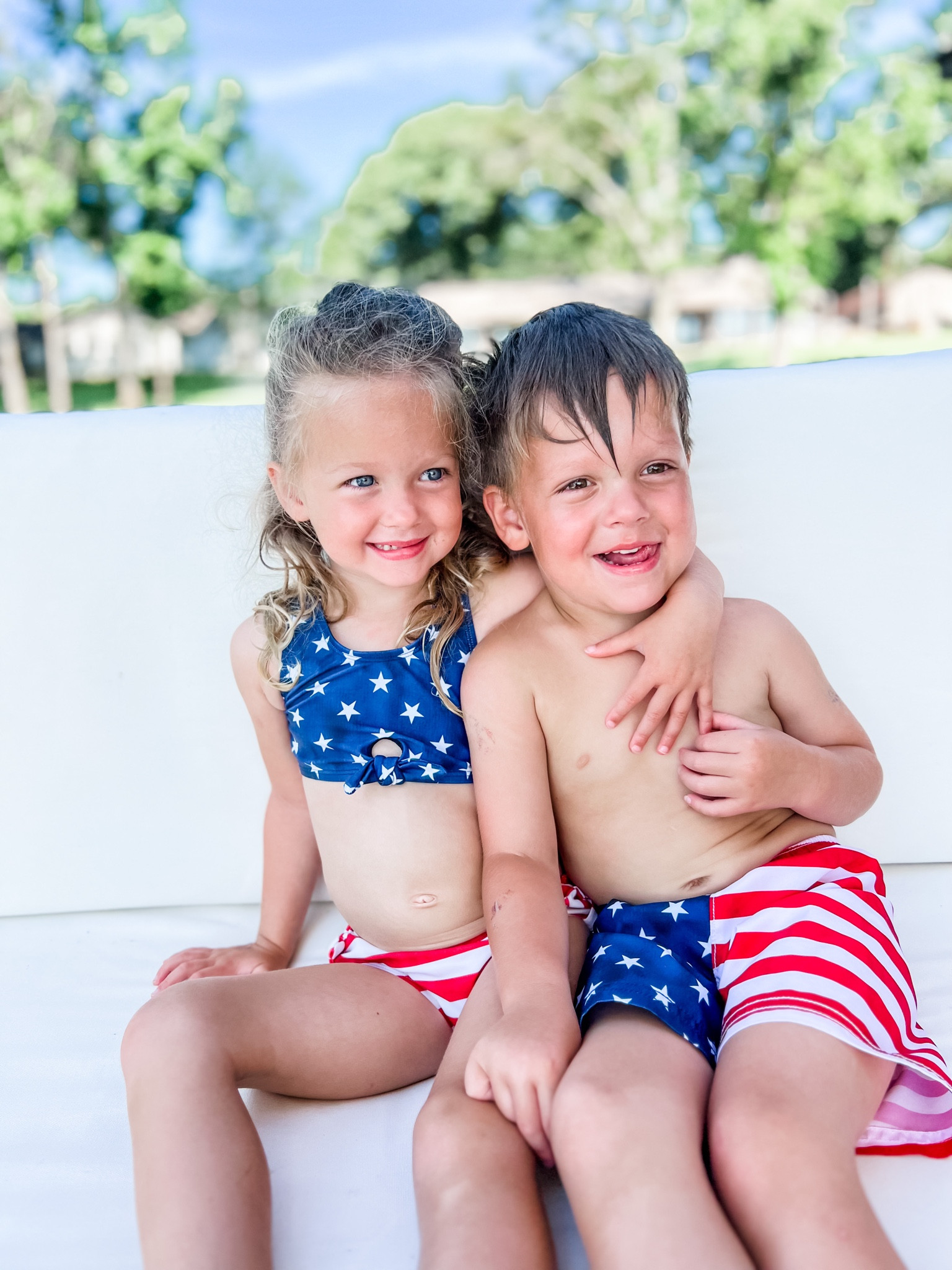 Fourth of July family swimsuits. These are going fast! 

#LTKbaby #LTKkids #LTKSeasonal