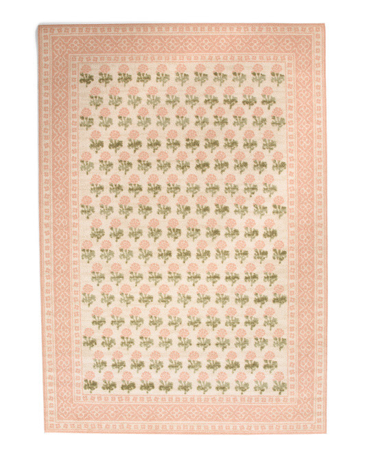 5x8 Wool Blend Bibury Floral Print Area Rug | Home | Marshalls | Marshalls