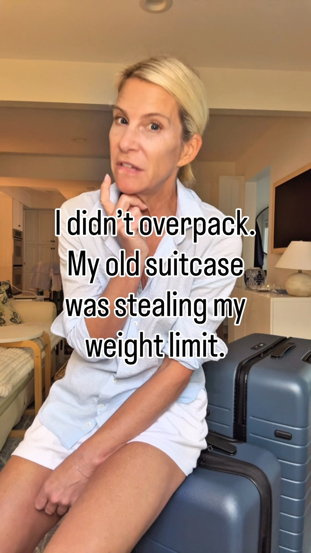 Lighter luggage = more lbs for what’s IN the suitcase. 😉🙌🏻 I’ve been dying to try Quince’s luggage line, and I’m happy to report that it’s freaking fantastic. 

I purchased the regular carry-on, and large checked. 😉

#LTKTravel