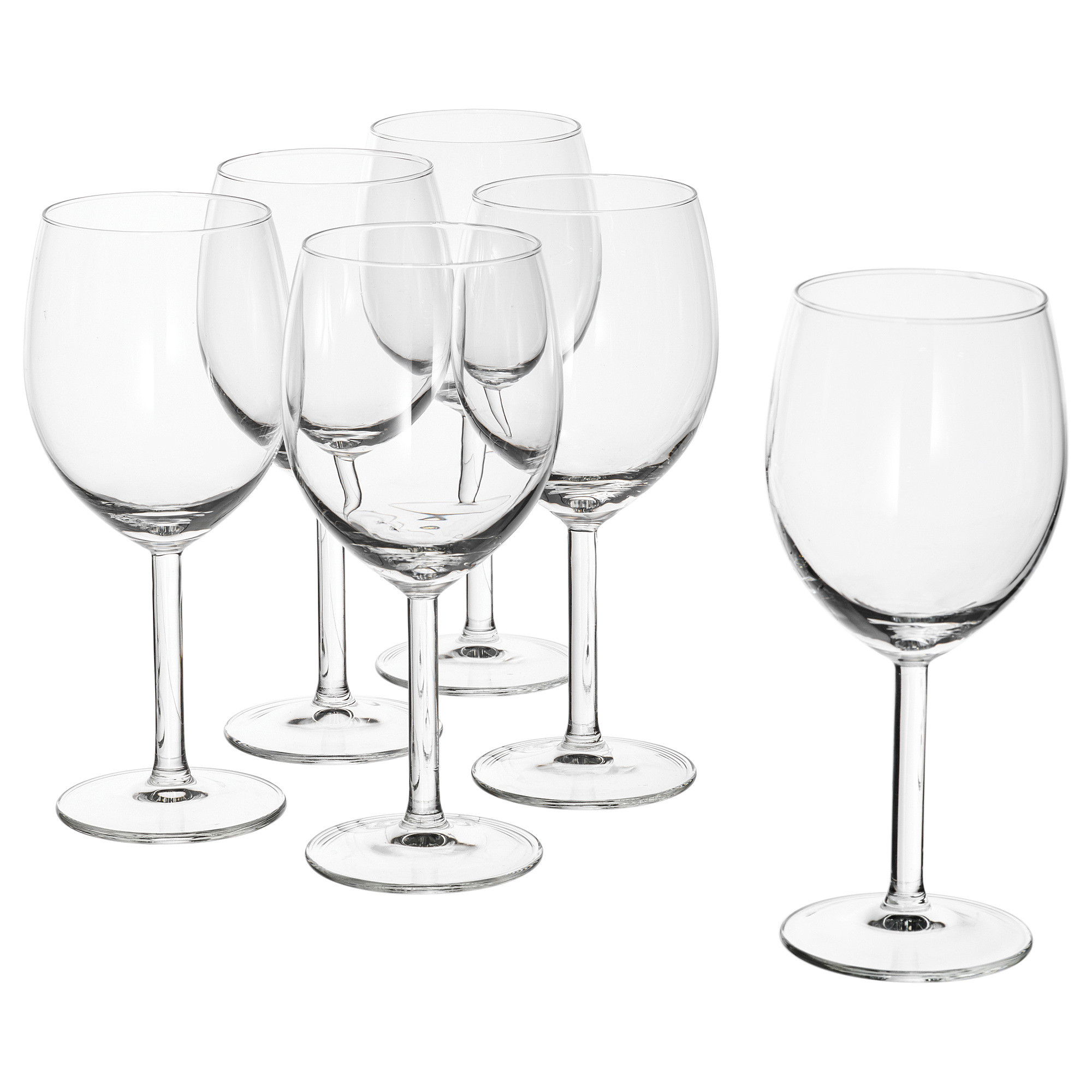 SVALKA Wine glass, clear glass, 10 oz | IKEA US