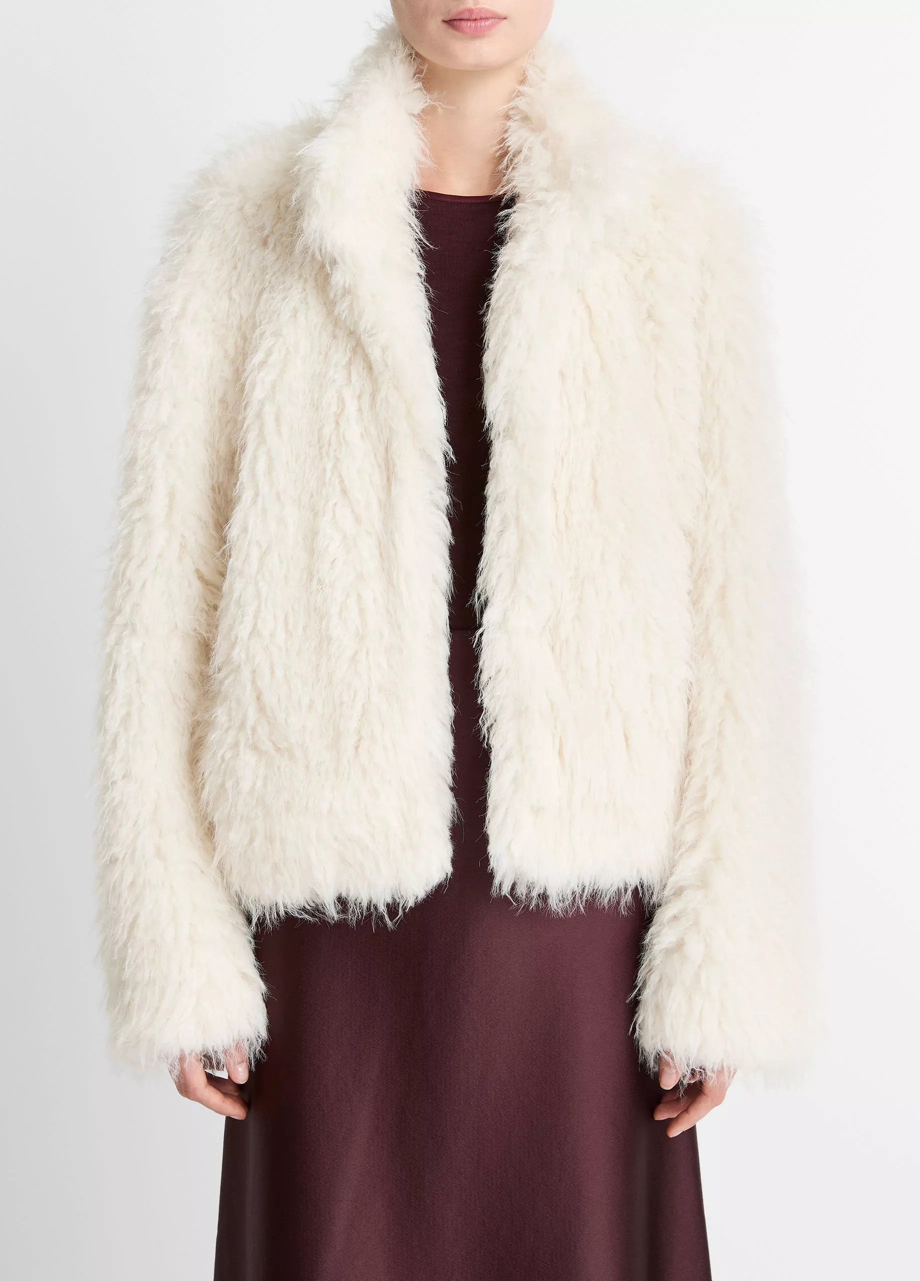 Shaggy Faux-Fur Jacket | Vince LLC