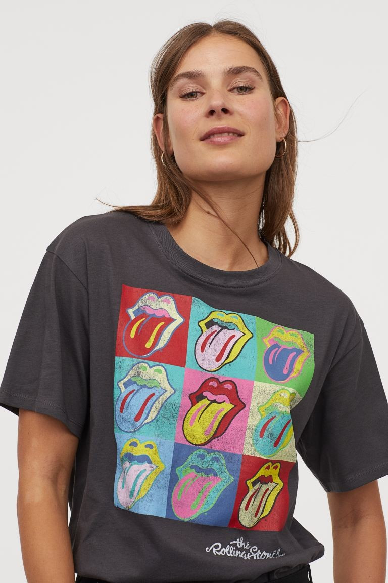 Dark gray/The Rolling Stones | H&M (US + CA)