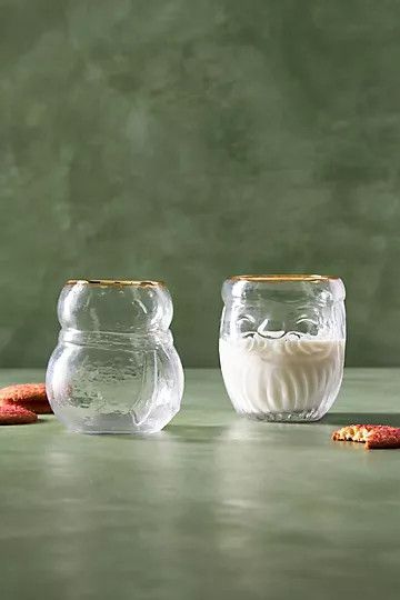 North Pole Juice Glass - Anthropologie Home | Anthropologie (US)