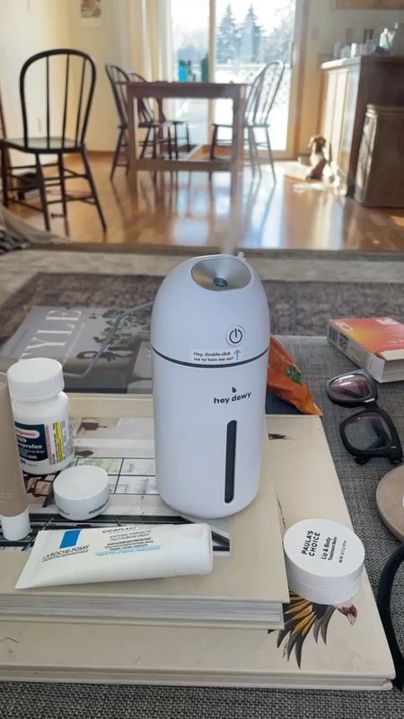 This little portable humidifier has been a real hero lately - following me around everywhere!

#LTKhome