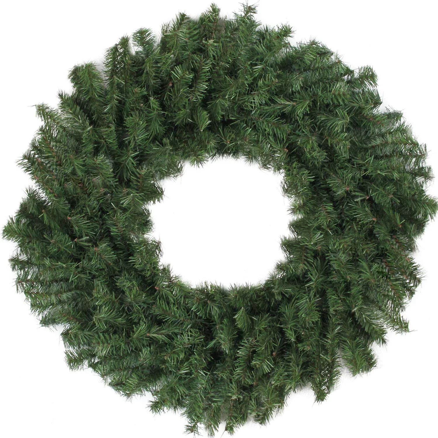 30" Canadian Pine Artificial Christmas Wreath - Unlit - Walmart.com | Walmart (US)
