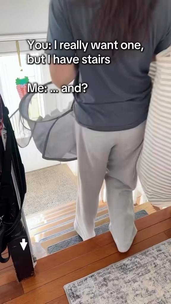 This rolling laundry hamper makes the laundry process so much faster. Roll it around the house to gather all the dirty laundry or drop off all the clean, folded laundry back to everyone’s bedroom. It’s on sale right now too.

#rollinglaundryhamper #laundryorganization #momlifehacks #homeorganizationfinds #amazonhomefinds

#LTKdayinmylife #LTKHome #LTKmomlife