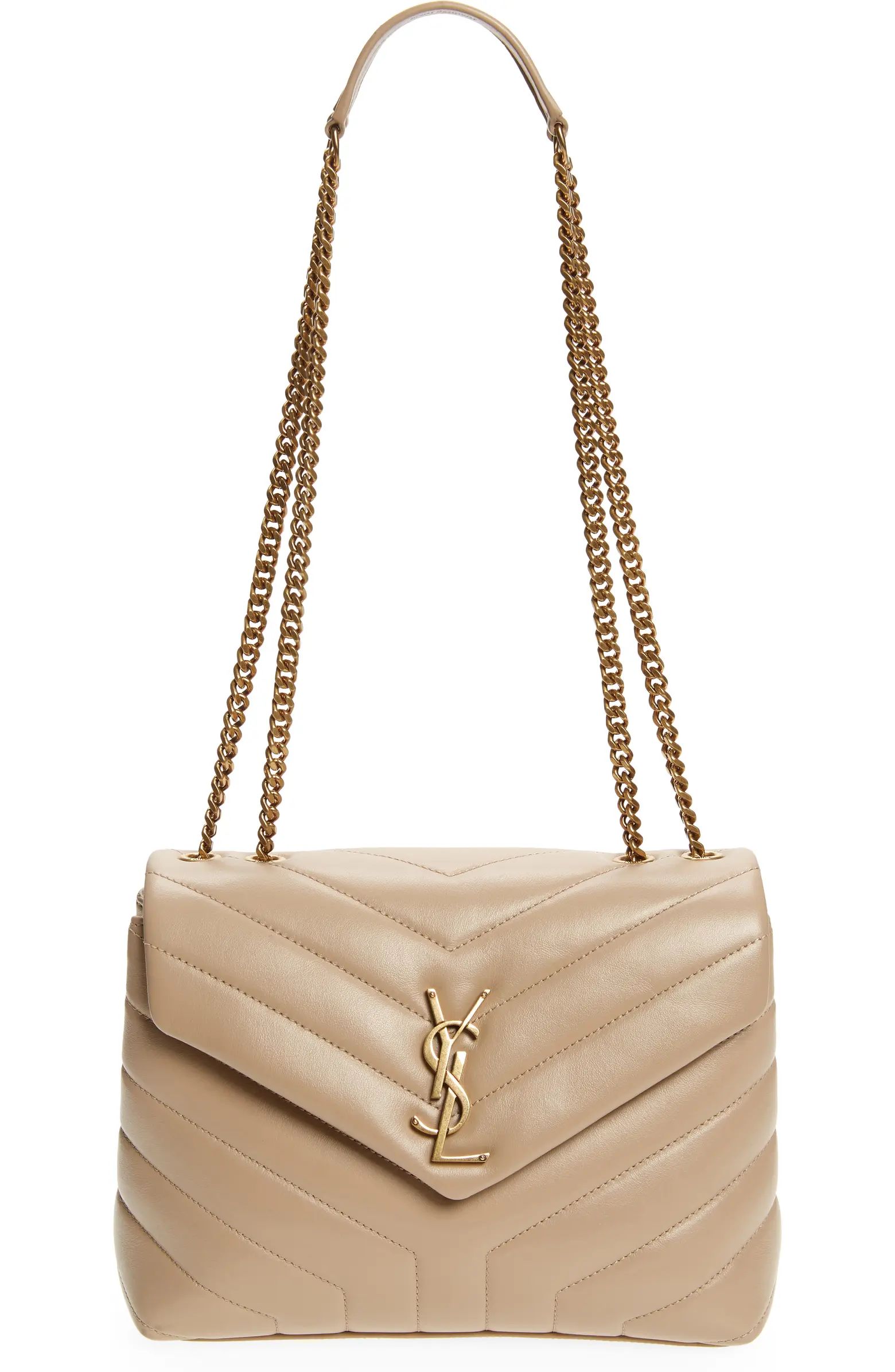 Small Loulou Chain Leather Shoulder Bag | Nordstrom