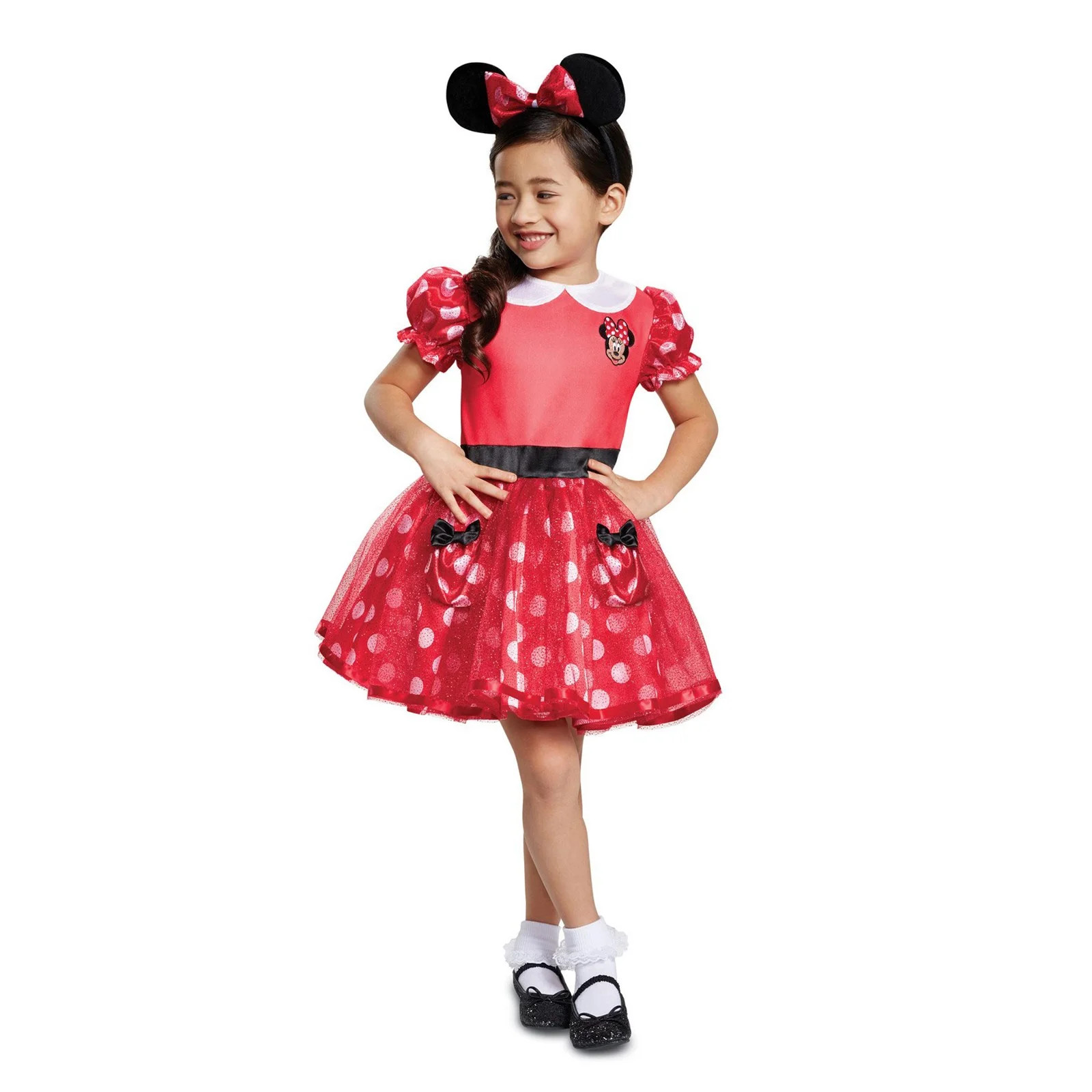 Red Minnie Mouse Toddler Halloween Costume | Walmart (US)