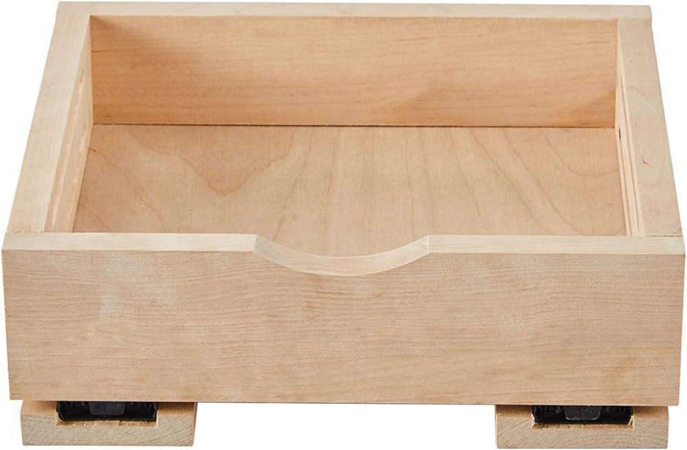 Fully Assembled Drawer Wood Pull Out Tray Drawer Box Kitchen Cabinet Organizer, Cabinet Slide Out... | Amazon (US)