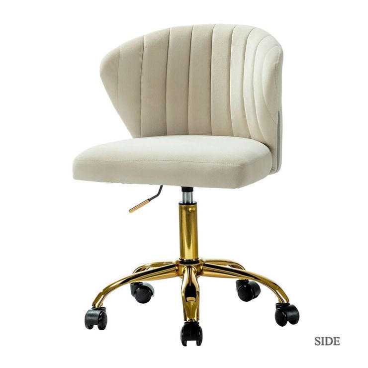 Ilia Task Chair Swivel Office Chair Desk Chair with Tufted Back | Karat Home | Target