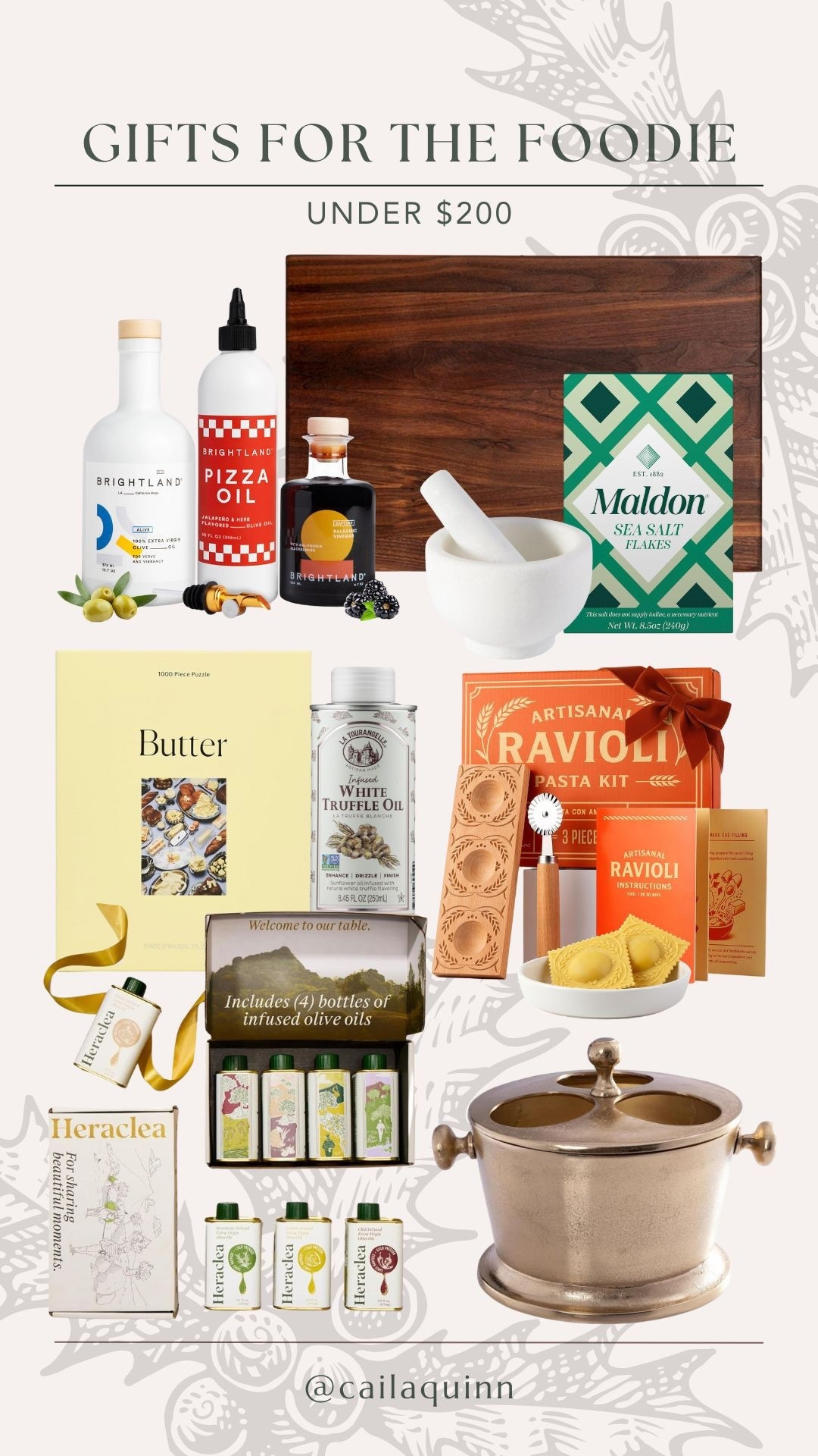 Gift ideas for your favorite foodie under $200

#LTKHoliday #LTKSeasonal #LTKGiftGuide
