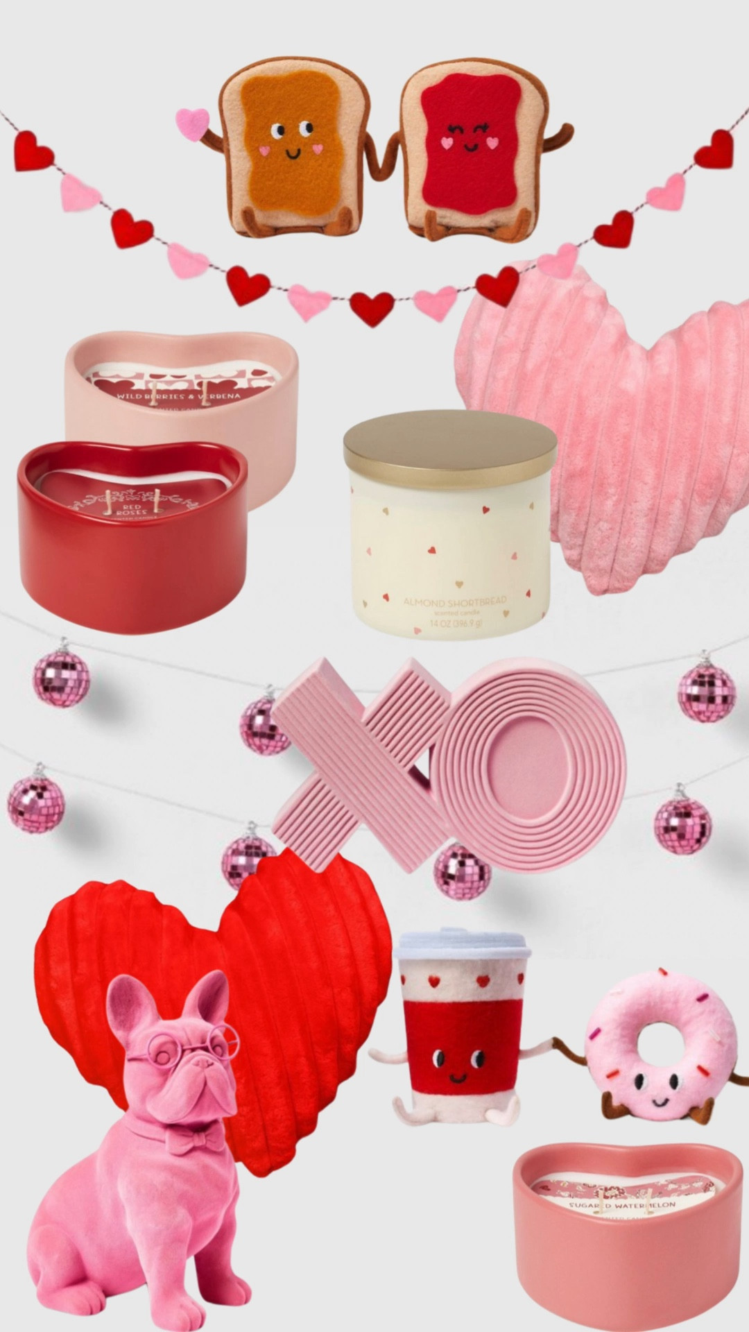 TARGET
Valentine’s Day decor is selling out quickly. Grab it while it’s still available!
🤍
Valentine’s Day decor, Valentine’s Day pillows, Valentine’s Day candles