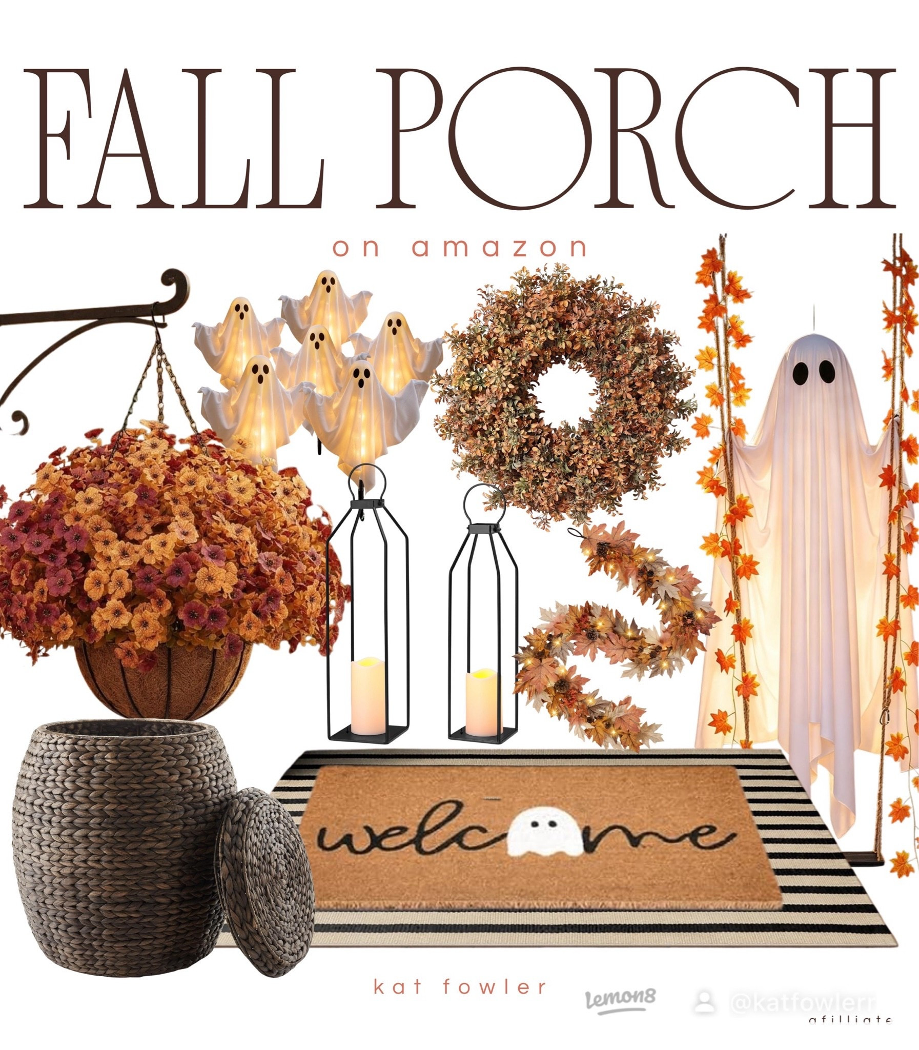 Spooky and stylish, our porch is ready for fall! Check out these top porch picks 👻 🤎 #fallhome #fallporch #fallvibes #fyp #trending

#LTKSeasonal #LTKHome #LTKdayinmylife
