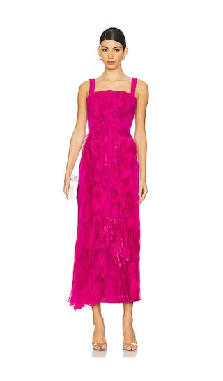 Wigbeth Midi Dress in Electric Plum | Revolve Clothing (Global)