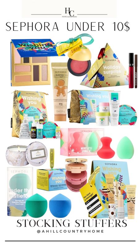 Sephora gift ideas under 10$ have an extra 30% off for the next 5 days! 
Use code: SAVINGS 

Follow me @ahillcountryhome for daily shopping trips and styling tips

Sephora finds, Sephora sale, value sets, Holliday set, make up, skin care, best sellers, liquid lip stick, ysl lipstick set, brush set, touchland set, givenchy lipstick set, tatcha set, value set, Dior lipstick set, belief cream set, beauty blender value set, voluspa candle set, gift guide, gift for her, Natasha denona, grande lash serum, Nars lip gloss, tarte, toca, origins, benefit , lip stories, belif

#LTKHoliday #LTKbeauty #LTKsalealert