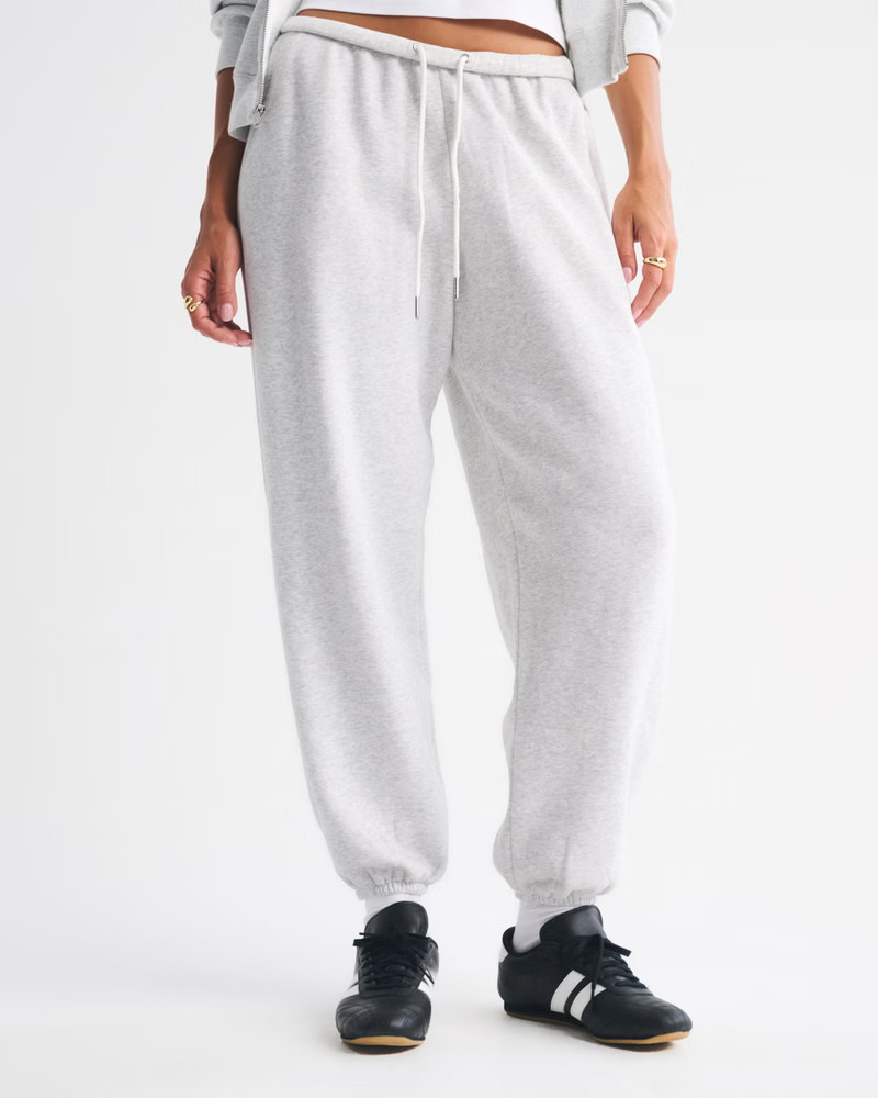 Women's High Rise Sunday Baggy Sweatpant | Women's Bottoms | Abercrombie.com | Abercrombie & Fitch (US)