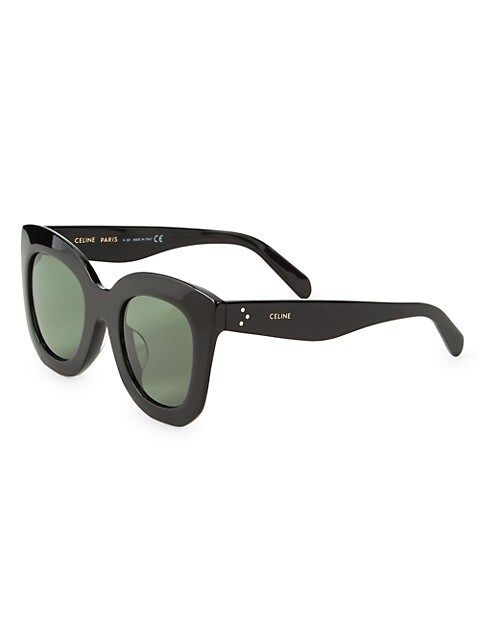 49MM Round Cat Eye Sunglasses | Saks Fifth Avenue (UK)