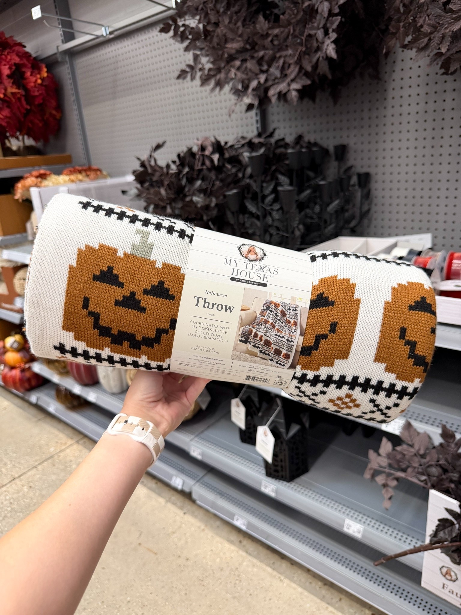 Love this throw blanket! So cute to drape over your couch or any chair this Halloween season! @Walmart

#LTKmomlife #LTKSeasonal #LTKHome