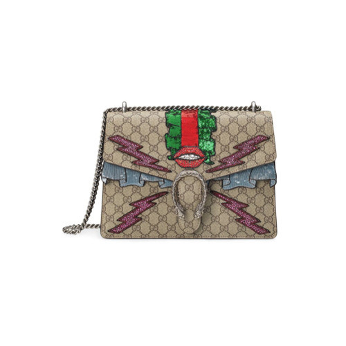 Gucci Bolsa 'Dionysus GG Supreme' bordada - Nude & Neutrals | FarFetch BR