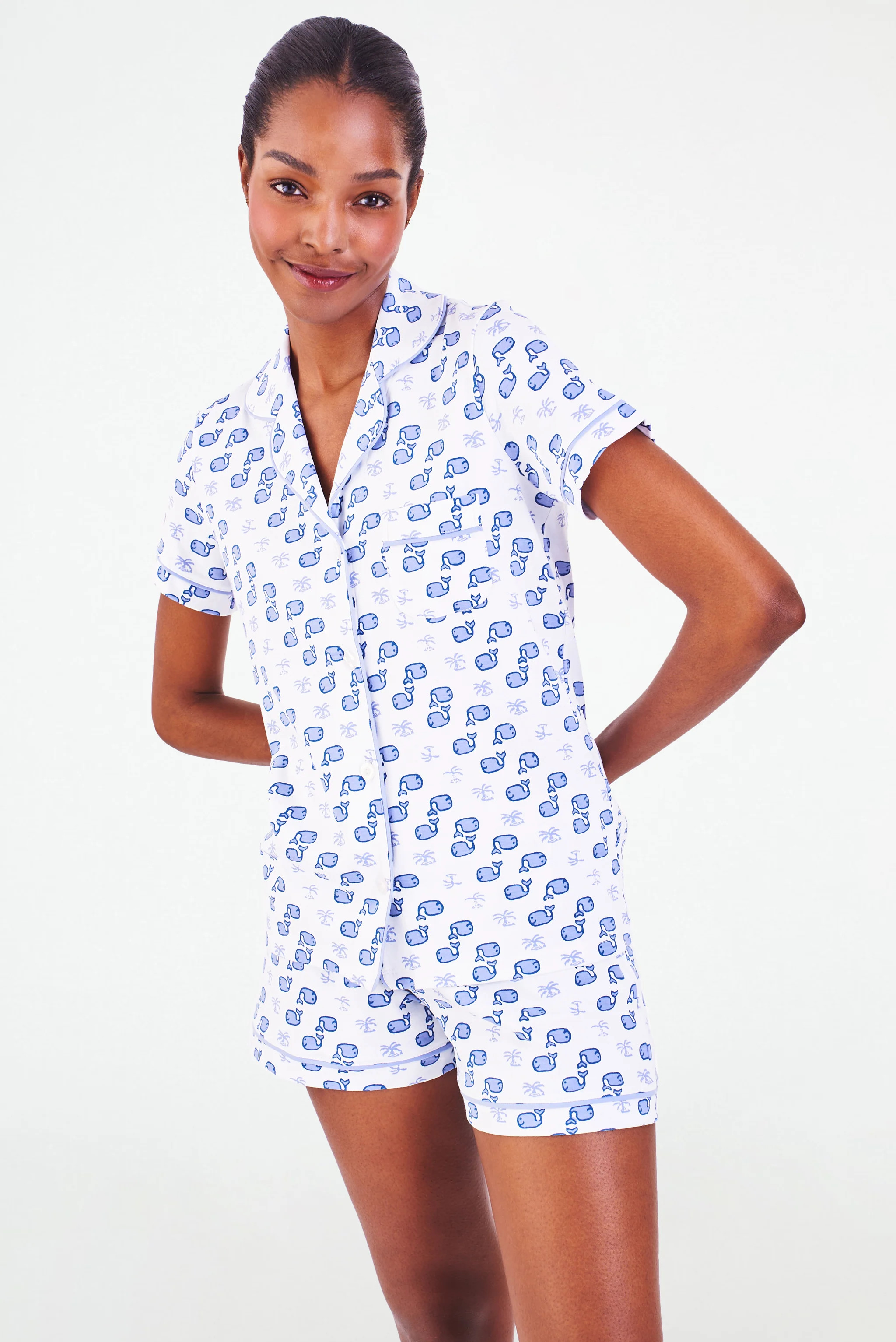 Moby Polo Pajamas | Roller Rabbit | Roller Rabbit