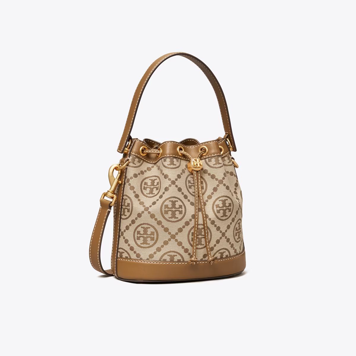 T Monogram Bucket Bag: Women's Designer Crossbody Bags | Tory Burch | Tory Burch (US)