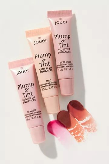 Jouer Plump & Tint Lip Enhancer Tinted Deluxe Trio | Anthropologie (US)