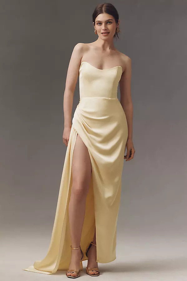 Katie May Strapless Bita Gown | Anthropologie (US)