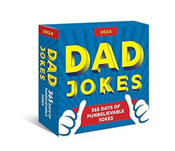 2024 Dad Jokes Boxed Calendar: 365 Days of Punbelievable Jokes (Daily Joke Calendar for Him, Desk... | Amazon (US)