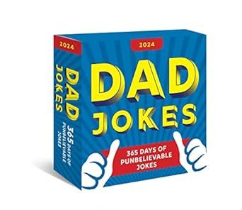2024 Dad Jokes Boxed Calendar: 365 Days of Punbelievable Jokes (Daily Joke Calendar for Him, Desk... | Amazon (US)