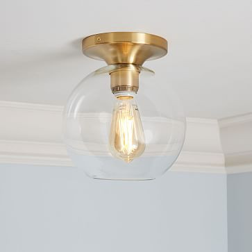 Build Your Own - Sculptural Glass Flushmount | West Elm (US)