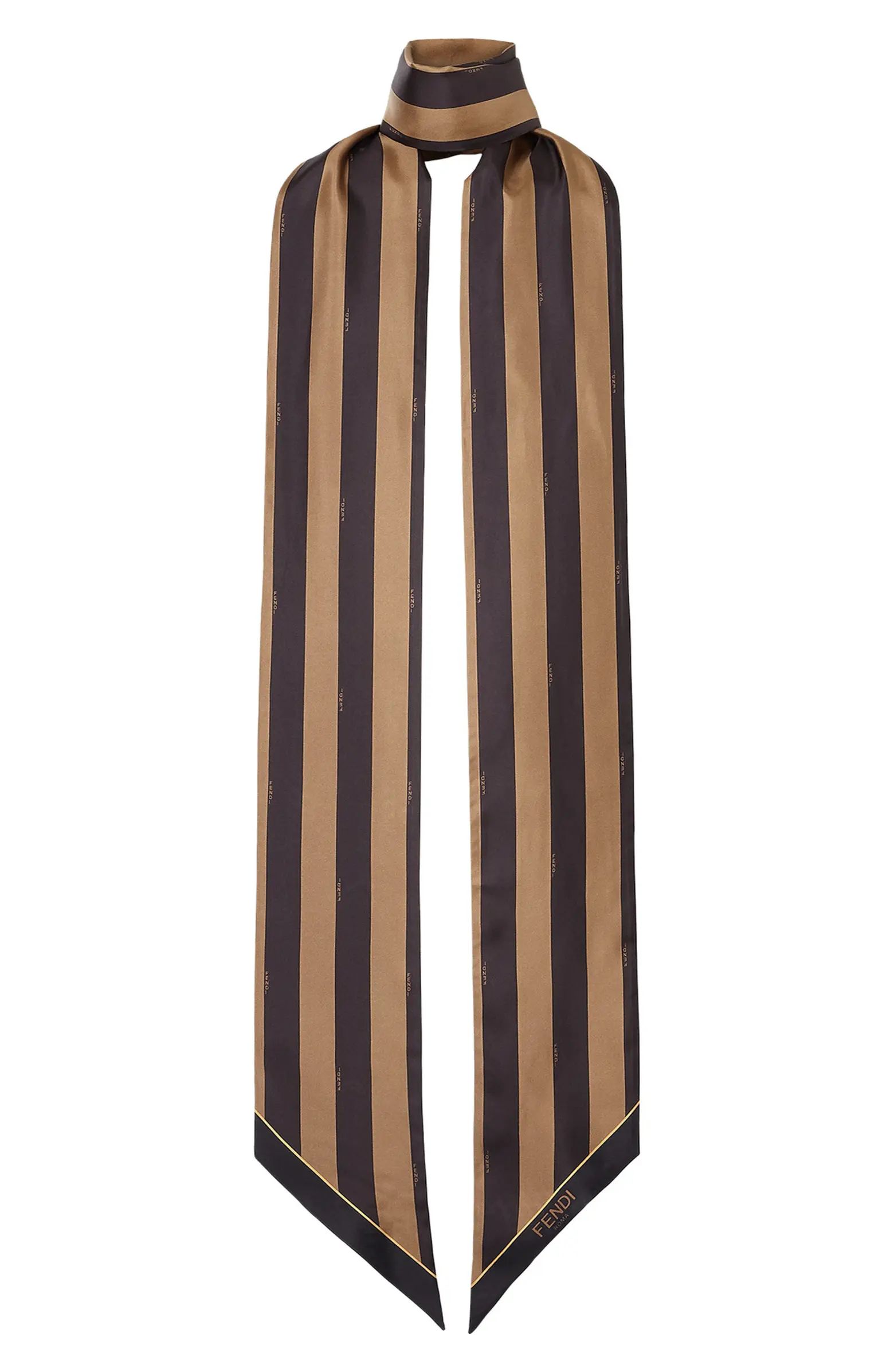 Pequin Stripe Wrappy Silk Scarf | Nordstrom